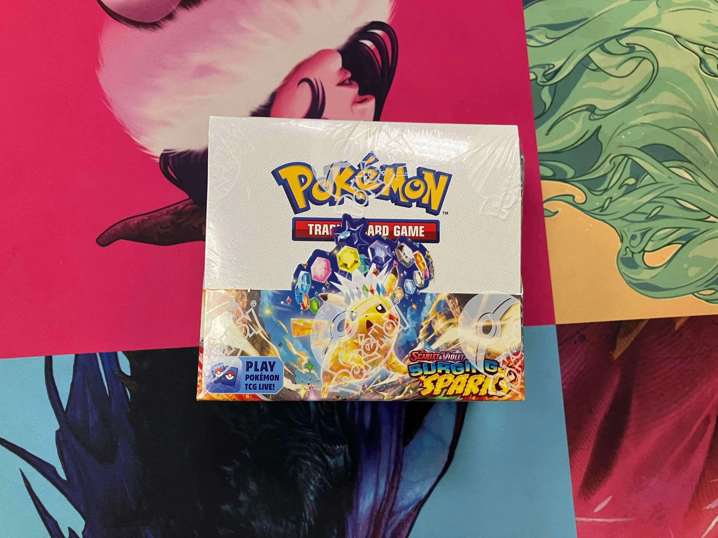 Surging Sparks Booster Box Early Opening and Review — Joseph